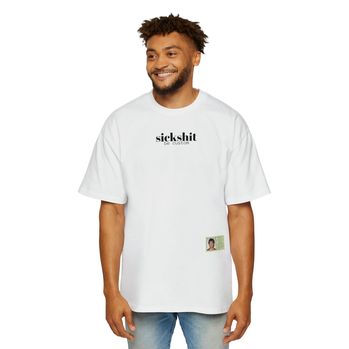 "NO BLINDFOLD JUSTICE" HEAVY OVERSIZED TEE
