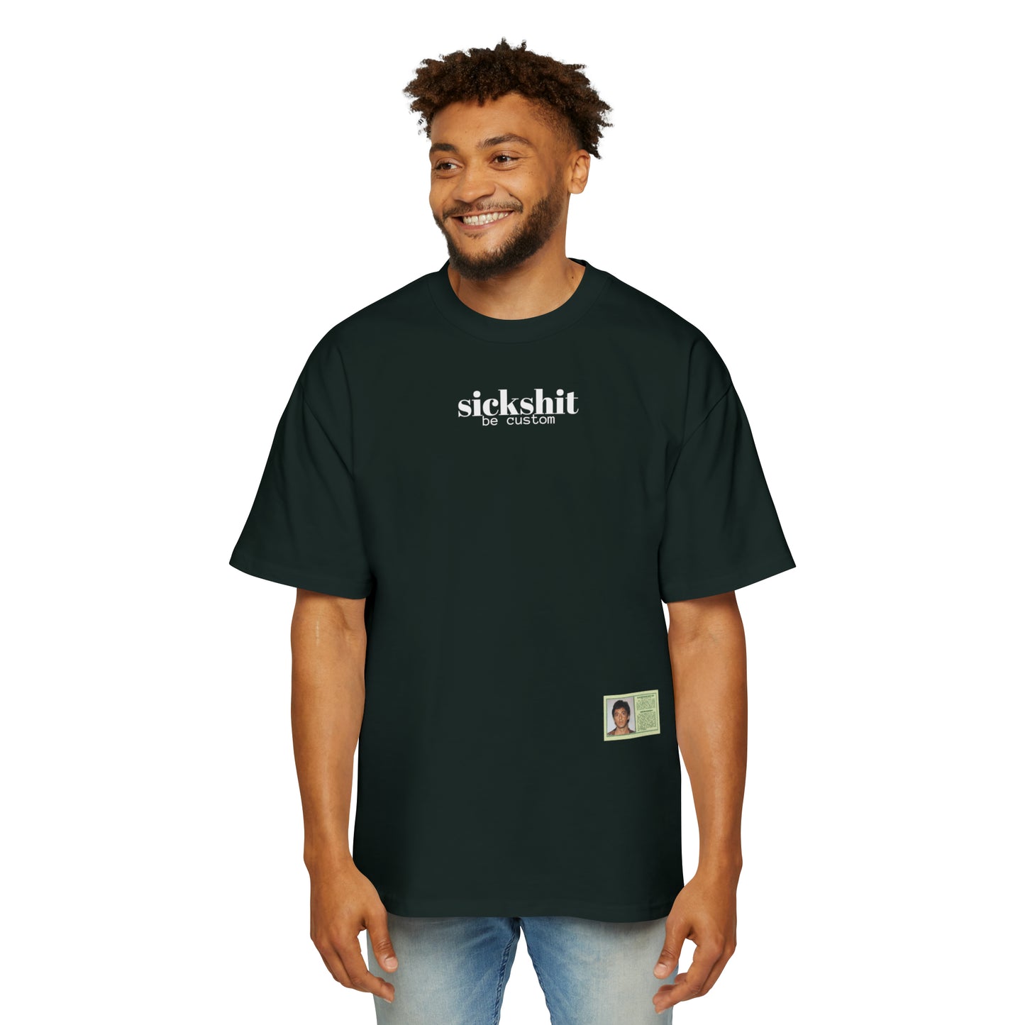 "NO BLINDFOLD JUSTICE" HEAVY OVERSIZED TEE