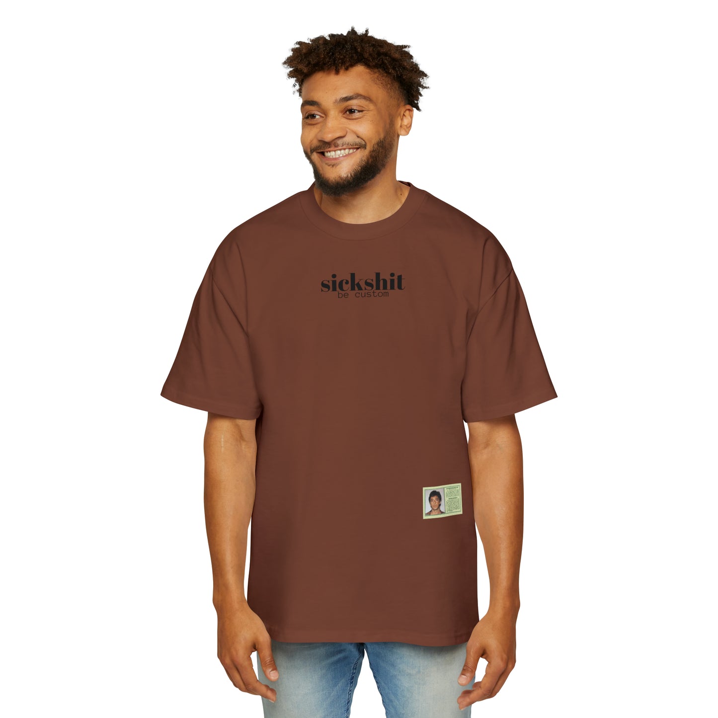 "NO BLINDFOLD JUSTICE" HEAVY OVERSIZED TEE