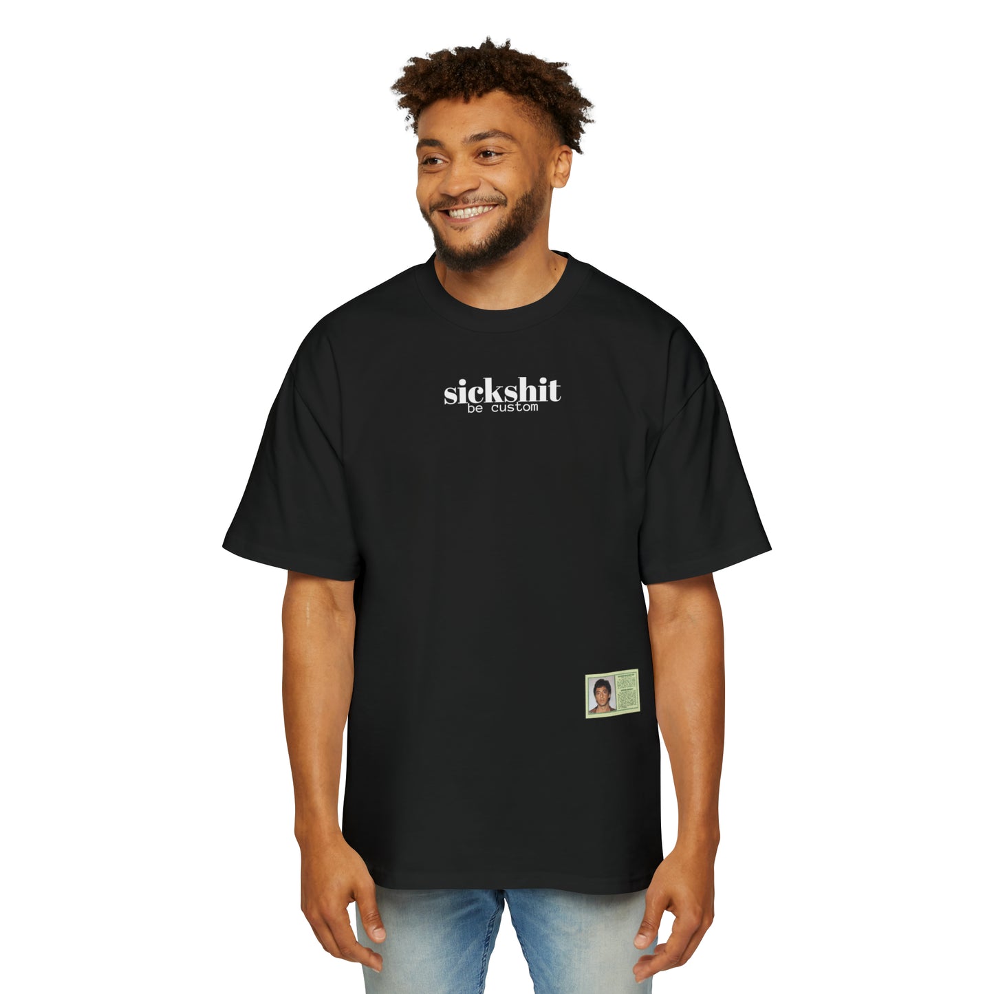 "NO BLINDFOLD JUSTICE" HEAVY OVERSIZED TEE