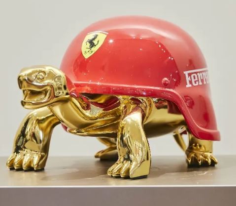 "GO-GO FERRARI TURTLE"